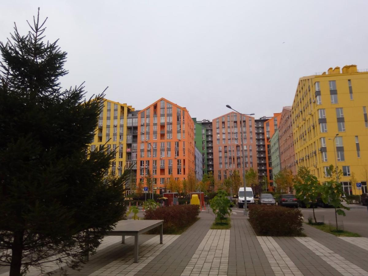 Comfortable Studio Apartments In A Secure Residential Complex Comfort Town Кт-02 Kiew Exterior foto