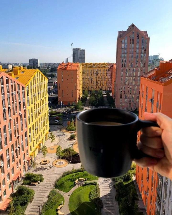 Comfortable Studio Apartments In A Secure Residential Complex Comfort Town Кт-02 Kiew Exterior foto