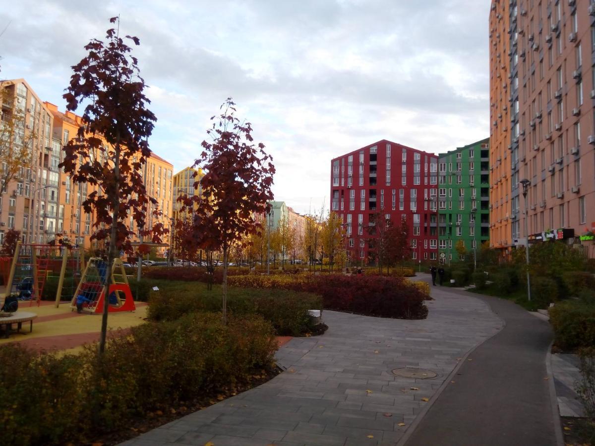 Comfortable Studio Apartments In A Secure Residential Complex Comfort Town Кт-02 Kiew Exterior foto